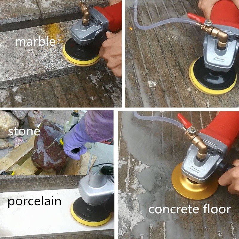 Polishing cutting quartz slab stone Grinding electric air tool  speed adjust variable angle grinder