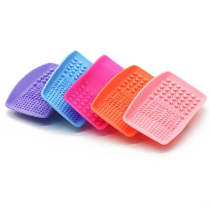 Popular Cosmetic Washing Tool Silicone Cleaner Pad Makeup Brush Cleaning Mat