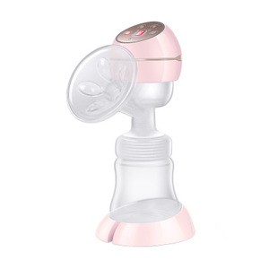 Portable breast milk pump, silicone electric breast pump