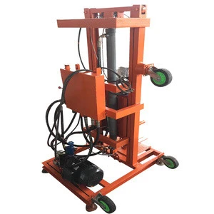 Portable easy-operated water well mine drilling rig