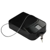 Portable Electronic Digital Car Multipurpose Laptop Gun Safe CS-918, Black