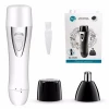 Portable hair removal womens epilator electric Lady Shaver Facial Hair Remover with Nose Trimmer