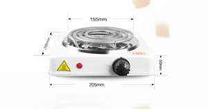 Portable Single Electric Burner. Hot Plate Stove Dorm RV Travel Cook Countertop, 1000W Cooking  Electric Hot Plate Burner