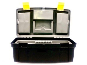PP plastic storage case with handle Household tool box set