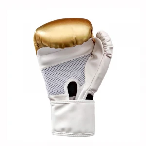 Premium quality customized logo PU leather boxing gloves