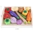 Import pretend play tableware magnetic vegetable fruit cutting wooden toys from China