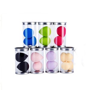 Private Label Foundation Puff Soft Beauty Sponge Makeup Blender with PVC Box
