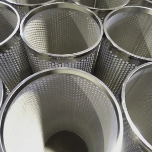 Processing basket - type non - standard filter construction machinery filter