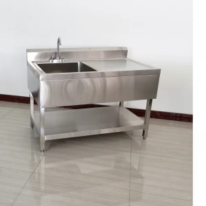 professional customized commercial stainless steel kitchen sink kitchen equipment  wash basin
