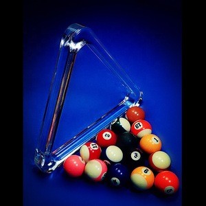Professional Standard Acrylic Pool Table Billiard Snooker Triangle Rack