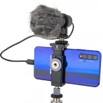 Professional Video recording Microphone/Smart phone live interview recording microphone/Phone broadcasting condenser microphone
