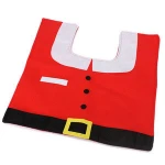 Promote Cheap Christmas Decoration Supplies,Toilet Cover Set For Christmas,Christmas Toilet Sets