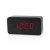 Import Promotion RoHS CE Approved Wooden Led Alarm Clock from China