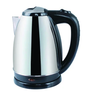 Promotion1.8L big mouth pot water electric kettle, color printing kettle