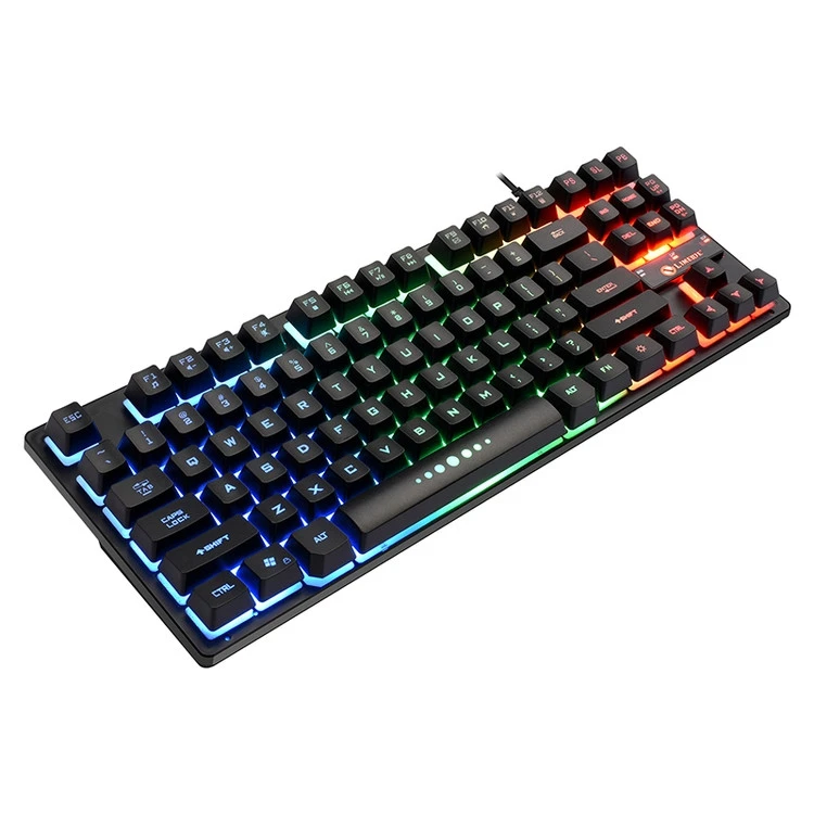 Promotional gaming keyboard gamer keyboard and mouse gaming accessoreis