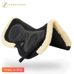 PU foam non slip lined felt horse saddle pad