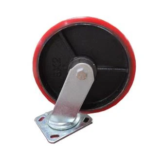 PU on steel core Wheel Material and industrial casters and wheels Applicable Industries PU wheels