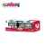 Import Pull back set open door light sound alloy diecast model baby bus toy from China
