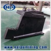 Pulp discharger assembly rubber segment for Grinding Mills