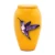 Import Purple Bird Picture Cremation urns Solid Memorial Metal Brass Adults Human Funeral Ashes  American/European Style from India