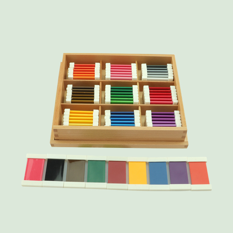 Buy Pvc Color Tablets(3rd Box) Wooden Montessori Teaching Aids Learning ...