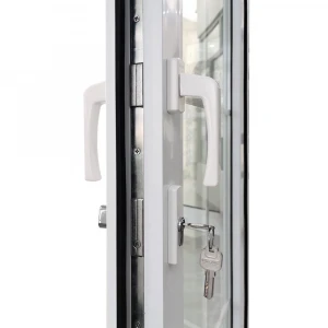 PVC frosted glass bathroom plastic door