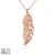 Import PZA2-252A Wholesale Fashion 925 Sterling Silver Jewelry Feather Pendant Charm from China
