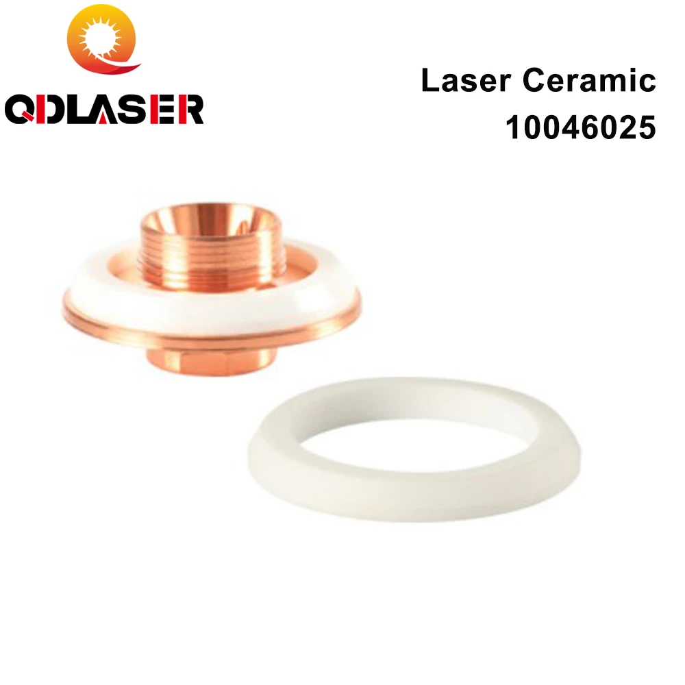 QDLASER Highyag/Byspeed/Nukon Laser Ceramic Ring 10046025 For Highyag/Nukon Laser Cutting Machine High Quality Factory Wholesale