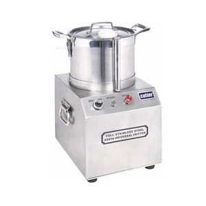 QS804 The new 4L electric  food chopper  for ginger, garlic, peanut meat, all stainless steel high-speed meatball beating price