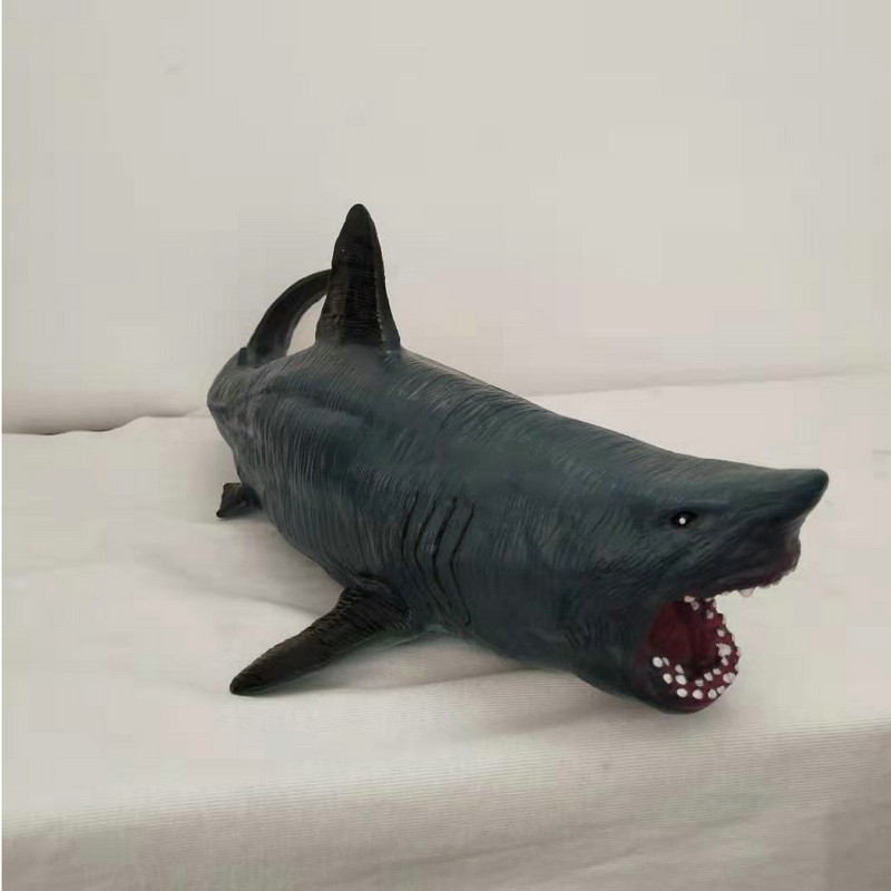 Quality chinese products Water Park Decoration Realistic Animatronic Megalodon shark Model Toys