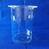 quartz glass transparent beaker with graduation / laboratory labware beaker factory direct supply