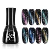 Queenfingers NPCG-05 15ml/bottle 8 Colors Long Lasting Bling Glitter Starry Sky Lacquer Cat Eye Effect Gel Nail Polish