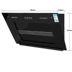 Range Hood Under Cabinet Kitchen Stainless Steel Wall Mount with LED Light Kitchen Cooker Range Hood