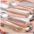 Import Re-usable package 3pcs cutlery set / dinner knife,dinner spoon,dinner fork cutlery from China