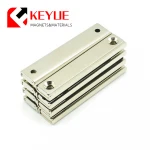 Rectangular Block Pot Tool-holder 60mm with Screw Hole 30kg Pulling Strong Clamp Lifting Magnets