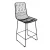 Import restaurants metal industrial dining chairs from China