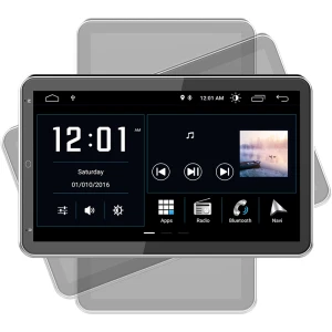 Retractable Android Car Dvd Player Multi Media Auto With Gps Function