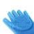 Import Reusable Silicone Dish Sponge Scrubber Gloves Kitchen Cleaning Tool from China