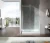Import reversible frameless tempered glass sliding shower room for bathroom from China