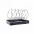 Import Rib Rack BBQ - Non-Stick Rib Holder for Grilling 5 Holds Black Grill Racks Outdoor Barbecue Accessories BBQ Grill rack from China