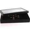 Ring Storage Ear Pin Case Organizer Holder Show Jewelry Display Box