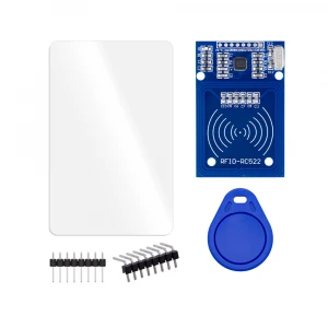 RobotLinking 13.56Mhz MFRC-522 RC522 RFID S50 Card Keychain Module with RF Reader for Adruino