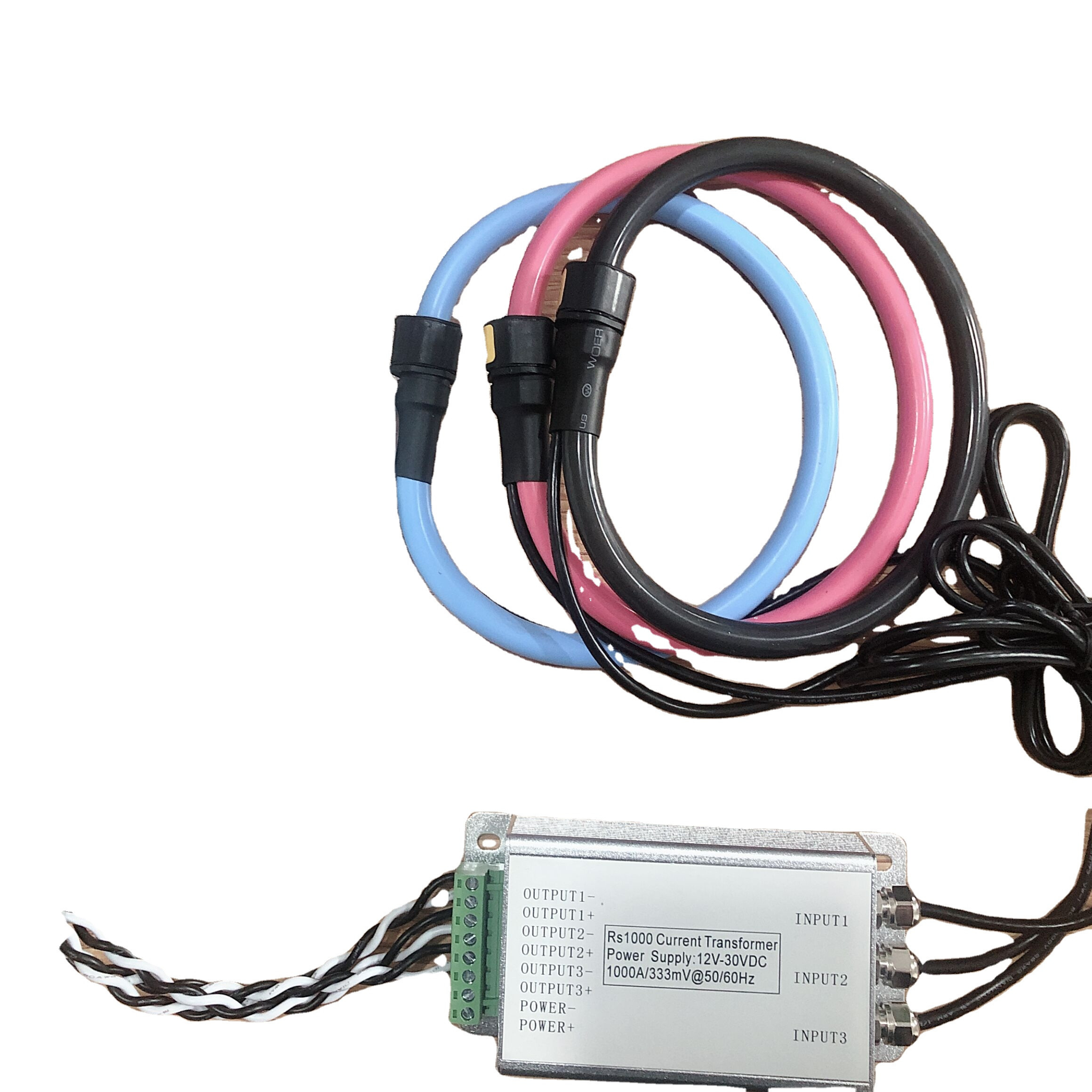 Buy Rogowski Coil 400a /0.33v With Energy Meter Rs485 Modbus Din Rail ...