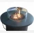 Import Round outdoor gas fire pits table top in patios from China