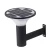 Import round solar 170mm 7W pillar lamp yard garden wall door post landscape lamp light from China