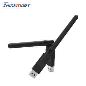 RT5370 USB 2.0 150mbps WiFi Wireless Network Card 802.11 b/g/n LAN Adapter with rotatable Antenna and retail package