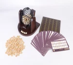 Russian Family Traditional Board Game Bingo Russkoe LOTO With Chips