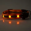 Safety Walking Non Toxic Pet Products High Quality Durable Dog Collars, Glow Flash, Sizes, Small Medium Large LED Collar