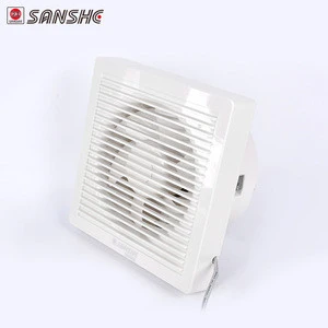 SANSHE deluxe planar full plastic shutter ventilation fan with cover