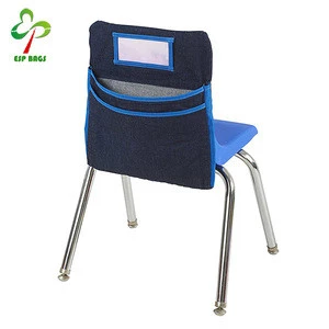 School classroom back seat organizer, portable cheap massage chair cover
